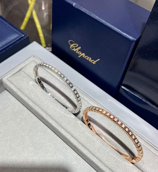 Chopard Wide Full Diamond Jewelry Set