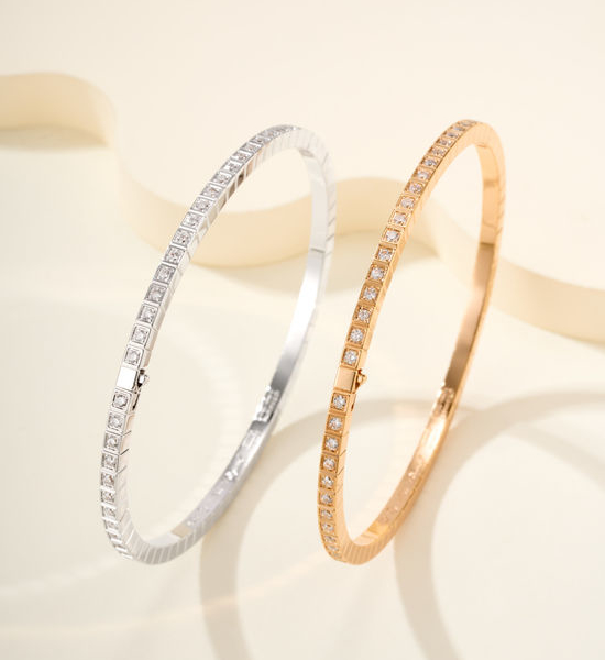 Chopard Full Diamond Thin Bangle
