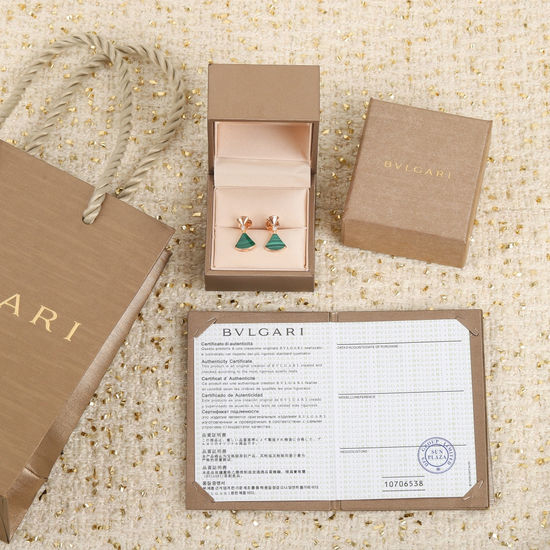 Bvlgari Delicate Movable Umbrella Earrings