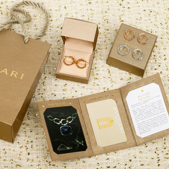 Bvlgari Snake Shape Ear Clasp Jewelry