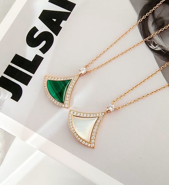 Bvlgari Diamond Mother of Pearl Necklace