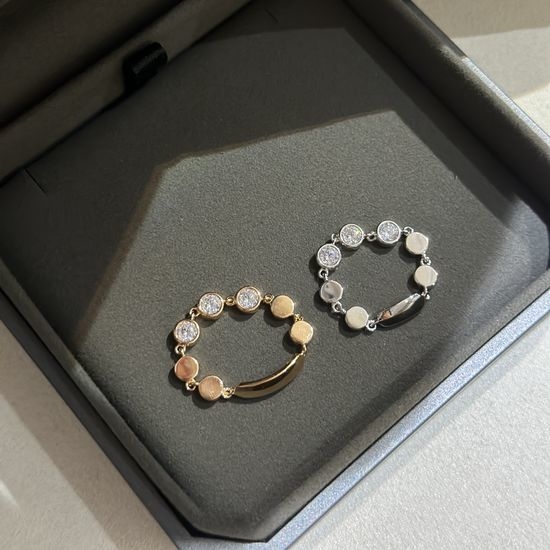 Messika Beaded 925 Silver Ring