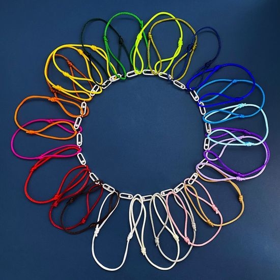 Messika Handwoven Adjustable Charm Bracelet Rope
