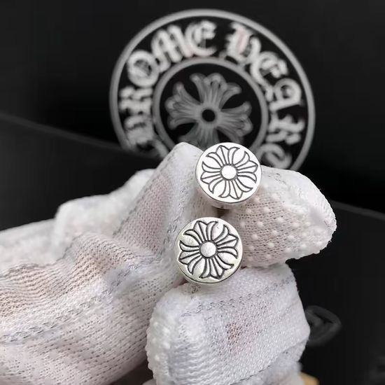 Chrome Hearts Cross Retro Stud Earrings