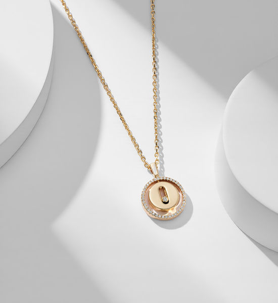 Messika Moving Diamond Pendant Necklace