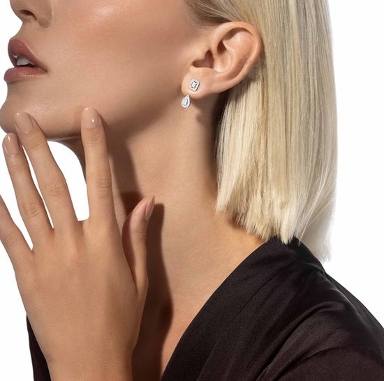 Messika Classic Two Drop Dangle Earrings