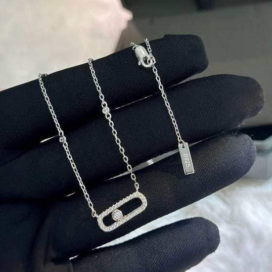 Messika Dancing Diamond Pendant Necklace
