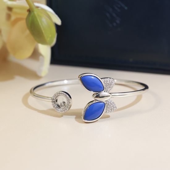 Chopard Diamond Accent Butterfly Bangle