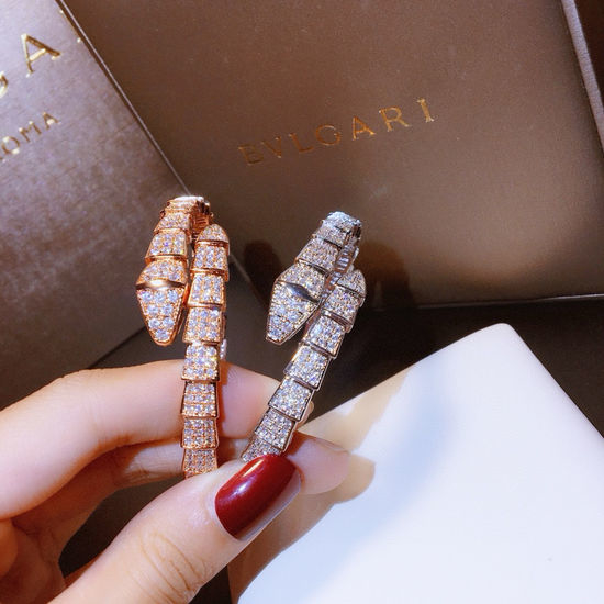 Bvlgari Single Coil Snake Bracelet