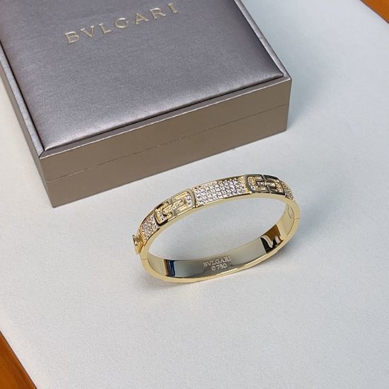 Bvlgari Snake Design Gold Bangle for Daily Wear
