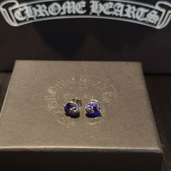 Chrome Hearts Retro Punk Style Earrings