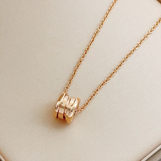Bvlgari Rose Gold Spring Small Necklace