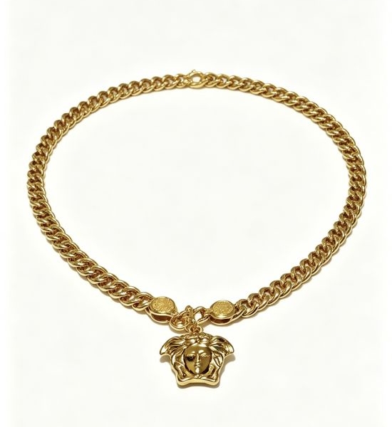 Versace Classic Retro Pendant Necklace